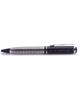 Personalised Ball Point Engraved Metal Pen  (FLP-004)